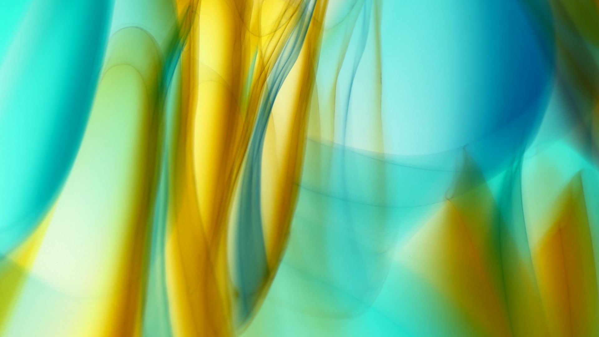 Abstract background showing fluid lines of energy in teal color.