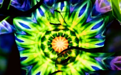 Abstract image representing airflow and breathing patterns during exercise.